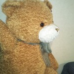 喫茶 あじさい - くまちゃん。