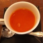 パラタ - サガルマサランチ＋ソフトドリンクのスープ