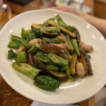 しみず - 茄子とピーマンの炒め物