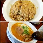 水舞饌 - 焼飯定食　水舞饌ラーメンへ変更