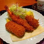 日本料理 若狭 - 『ミックスフライ御膳』