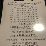 ジョージ - メニュー