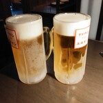 納屋橋 ホルモン - 中ジョッキ