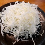 平田牧場 とんや - お代わりの千切りキャベツ‥
