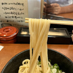 讃歌うどん はんげしょう - めちゃくちゃ綺麗な麺肌！太さも硬さもちょうど良いです♡