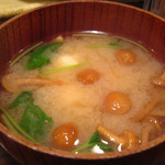 紅亭 - 味噌汁