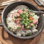 海老丸らーめん - カモトリュフリゾット