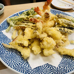 割烹よし田 - 天ぷら盛り