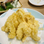 割烹よし田 - 平目天ぷら