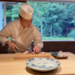 成生 - 志村剛生氏　九絵を引く