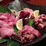 軍鶏十番 - 軍鶏焼きコース 3800円（飲放込み 5500円）