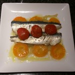 Deli＆Bar 秀 - 2013.3.18 鰮のエスカペッシュ　\500  旨い! とにかく旨いです