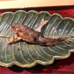 銀座 しのはら - 琵琶湖の鮎　郡上八幡の鮎の食べ比べ