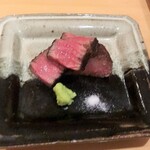 銀座 しのはら - とび牛（追加メニュー）