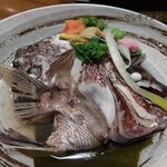 和食居酒屋 旬門 - 桜鯛のちり蒸し