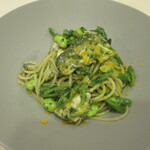 イタリアンレストラン Zucca - 鮎と枝豆のジェノベーゼ　スパゲッティ