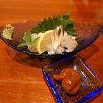 えんや - 鱧炙り　梅肉