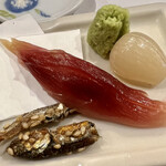 Sengyo To Unagi Seiryuu Mangetsu Noge - 白焼き　みょうが、らっきょう、小魚