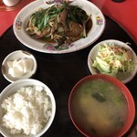 Chuuka Ryouri Kouran - レバニラ定食