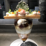 PATISSERIE ASAKO IWAYANAGI - パルフェビジュー ジャポネ モモ