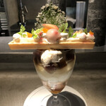 PATISSERIE ASAKO IWAYANAGI - パルフェビジュー ジャポネ モモ