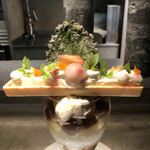 PATISSERIE ASAKO IWAYANAGI - パルフェビジュー ジャポネ モモ