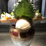 PATISSERIE ASAKO IWAYANAGI - パルフェビジュー ジャポネ モモ