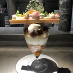 PATISSERIE ASAKO IWAYANAGI - パルフェビジュー ジャポネ モモ