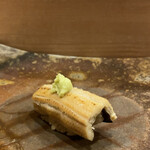 鮨 奥 - 穴子　塩