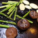 めんこ - 野菜の鉄板焼き