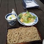 鎌倉 松原庵 - 天せいろ1800円