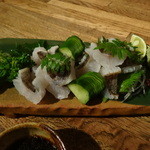 ビストロ割烹 YAOYA - アブラメの造り