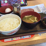 すき家 - たまかけソーセージ小