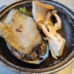 Kesenuma Hoteru Kanyou - ◆「焼物」活き鮑の陶板焼き