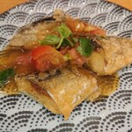 Obon De Gohan - とろサバのトマト油淋鶏ソース
