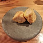 裕の輪 - シラサエビすり身＆玉蜀黍揚げ