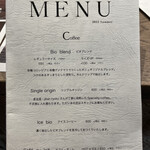 bonieu - メニュー①