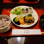 さんるーむ - 和風蓮根ハンバーグおろしポン酢