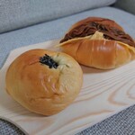 パン・ド・ユウ - 料理写真:あんパン　オムそばパン