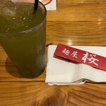 Menya Sakura 別表記：麺屋 桜 - お茶(冷)