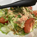 和屋 きらく - 「明太アボカドとチーズのサラダ」
明太子とアボカドの相性良し♪
酸味もあるので濃厚なのに さっぱり。