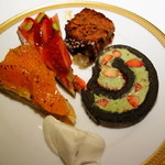 アピシウス - ケーキ盛り合わせ