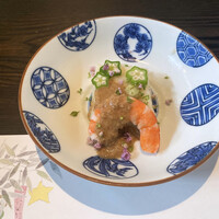 ヒカリヤ ヒガシ - 向付　豆乳豆腐