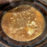 bigmam - まる鍋での炭火焼きすき焼き〆