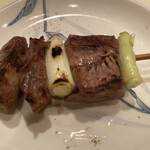 和風もつ料理 あらた - タン焼き