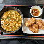 中国料理 布袋 - ザンギ＆麻婆豆腐