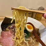 麺処 みかほ - 啜りやすくむちっと食感。