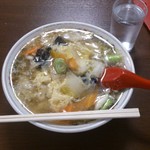 八宝亭 - 2012.3.23再訪、毎度毎度の五目そば並み480円