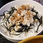 塩そば専門店 桑ばら - 山ワサビご飯