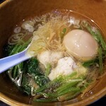 塩そば専門店 桑ばら - 博多地鶏の淡麗塩つけそば